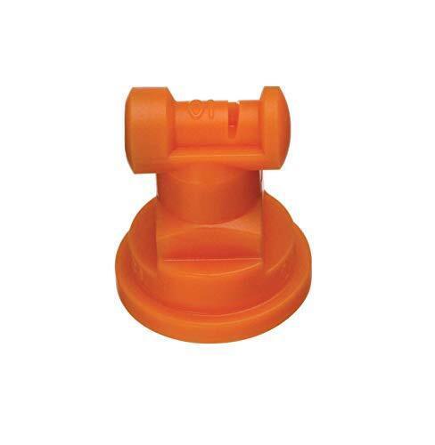 DURAFORCE TeeJet Wide Angle Flat Spray Tip Orange 110° Polymer Visiflo TT11001-VP