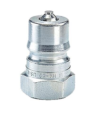 DURAFORCE Parker Hydraulic Quick Coupling 3/8" Body with 3/4" ORB Thread ISO 7241 Series B