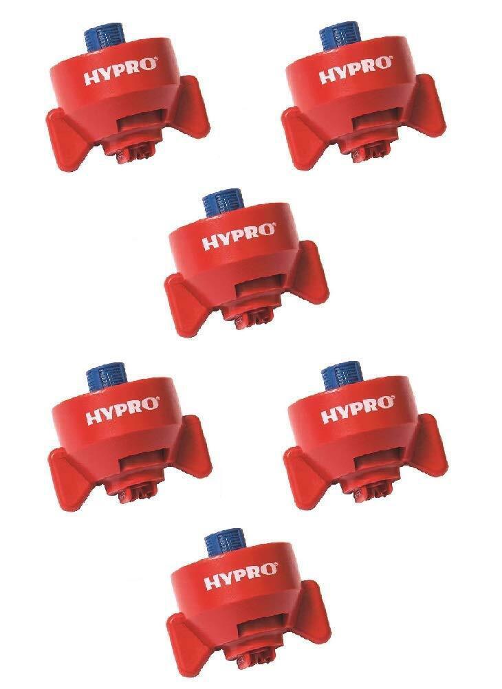 DURAFORCE 6 of Hypro Ultra-Lo Drift Red Polymer Spray Tips 120° Rated @ 0.40 GPM 40 PSI
