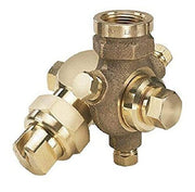 DURAFORCE Boomless Brass Nozzle w/ 3/4" FPT Inlet Single Swivel 2 GPM @ 40 PSI