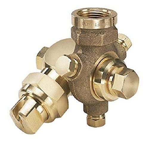DURAFORCE Boomless Brass Nozzle w/ 3/4" FPT Inlet Single Swivel 2 GPM @ 40 PSI