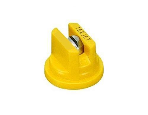 DURAFORCE TeeJet DG Even Flat Spray Tip Yellow 95° Polymer w/ SS Insert 0.20 GPM @ 40 PSI
