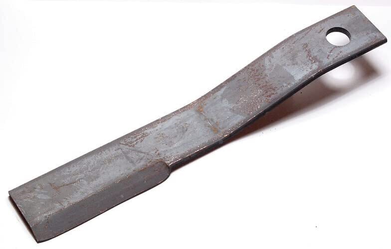 DURAFORCE Rotary Cutter Blade 24.75" x 4" x 0.5" w/ 1-3/8" Hole CCW USA MADE 622013F