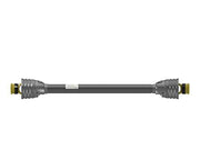 DURAFORCE 48" Complete Economy PTO Driveline 1-3/8" 6 Spline Safety Slide Lock Both Ends