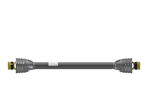 DURAFORCE 48" Complete Economy PTO Driveline 1-3/8" 6 Spline Safety Slide Lock Both Ends