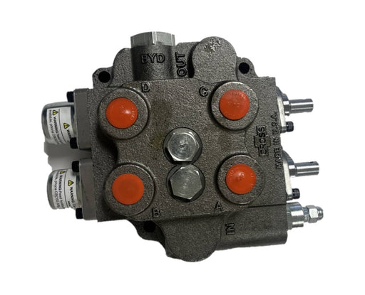 DURAFORCE Cross Double Spool Both 3-Position 4-Way Open Center Control Valve USA Made