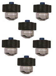 DURAFORCE 6 Hypro Guardian Air Twin Gray Polymer Spray Tips 110° Rated @ 0.60 GPM 40 PSI