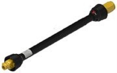 DURAFORCE 39" Complete PTO Driveline 1-3/8" 6 Spline Both Ends w/ Overrunning Clutch