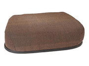 DURAFORCE Replaces Hydraulic Suspension Steel Back Brown Fabric Tractor Seat Cushion