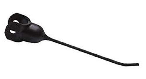 DURAFORCE Rubber Mount Rake Tooth 5.5" Tine x 1.125" Yoke Opening x 5/16" Holes 300411