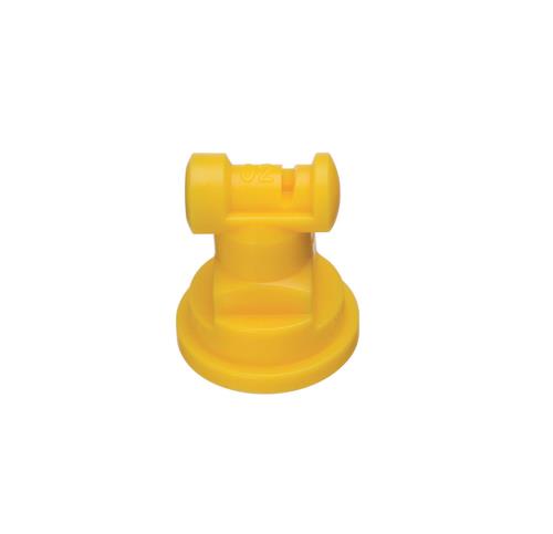DURAFORCE TeeJet Wide Angle Flat Spray Tip Yellow 110° Polymer Visiflo TT11002-VP