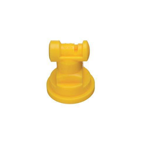 DURAFORCE TeeJet Wide Angle Flat Spray Tip Yellow 110° Polymer Visiflo TT11002-VP