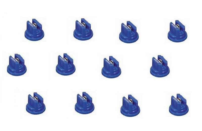 DURAFORCE Pack of 12 - TeeJet Flat Spray Tips 80° Polymer w/ SS Insert 0.3 GPM @ 40 PSI