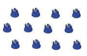DURAFORCE Pack of 12 - TeeJet Flat Spray Tips 80° Polymer w/ SS Insert 0.3 GPM @ 40 PSI