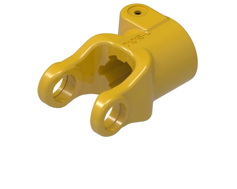 DURAFORCE Weasler 1-3/8" 6 Spline Tractor Quick Disconnect Yoke 1 Series 102-6106