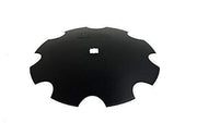 DURAFORCE 20" Notched Disc Harrow Blade Dual-Punched 7/8" x 1" Square 9 Gauge 3.5 MM