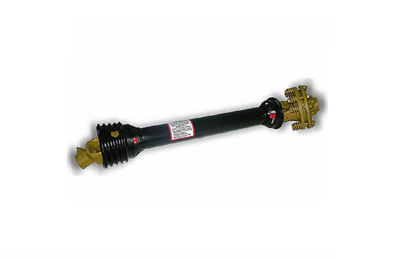 DURAFORCE 38" Complete Economy PTO Driveline 1-3/8" 6 Spline QD Both Ends w/ Slip Clutch