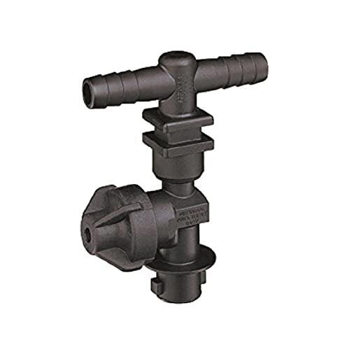 DURAFORCE Diaphragm Check Valve Quick Nozzle Body Elbow Double Hose Barb For 1/2" ID Hose