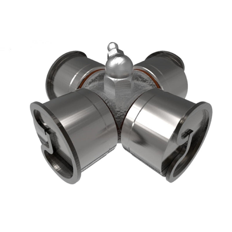 DURAFORCE Weasler Cross & Bearing E-Kit 1.125" Cap x 2.625" OAL w/ External Snap Rings