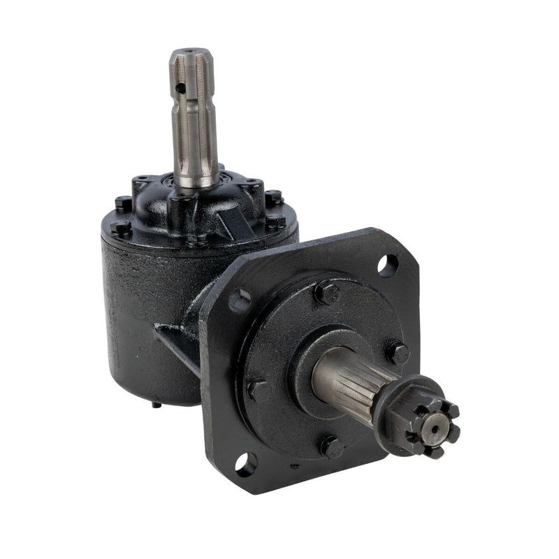 DURAFORCE 40HP Gearbox 1-3/8" 6 Spline Input & 12 Spline Output Shaft For 4' & 5' Cutters