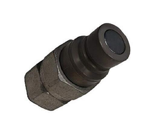 DURAFORCE Parker 1/2" Female Flush Face Quick Body Coupling For Skid Steer Loaders 3/4"-16