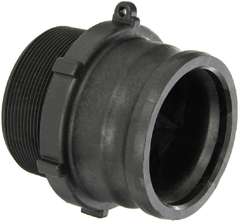 DURAFORCE 4" Banjo Poly Male Adapter - 4" Male NPT USA MADE 400F