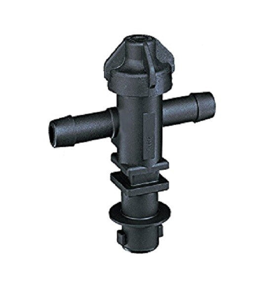 DURAFORCE 2 of Diaphragm Check Valve Quick Nozzle Body Double Hose Shank For 3/8" ID Hose
