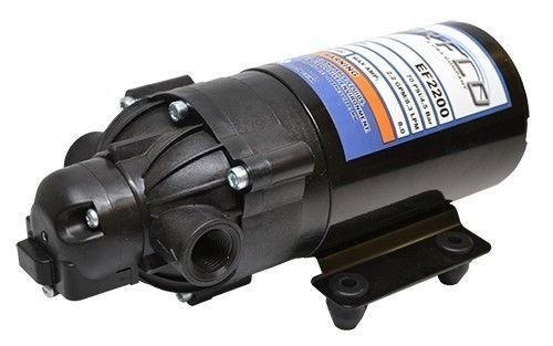 DURAFORCE Everflo 12 Volt 2.2 GPM Diaphragm Water Pump 70 PSI Lawn Sprayers, Boats, RV's
