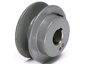 DURAFORCE Cast Pulley For "B" Belts, 4" OD & 1" Bore TOMPBK40-F