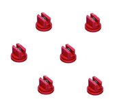 DURAFORCE Pack of 6 - TeeJet Extended Range Flat Spray Tips 110° Red 0.4 GPM @ 40 PSI