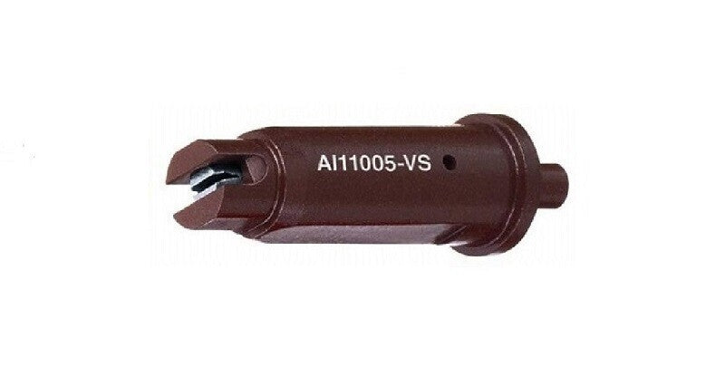 DURAFORCE TeeJet Air Induction Flat Spray Tip Brown 110° Polymer Visiflo AI11005-VS