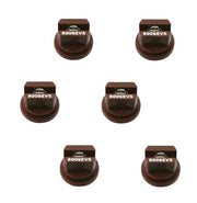 DURAFORCE Pack of 6 - TeeJet Even Flat Spray Tip 80° Polymer w/SS Insert 0.50 GPM @ 40 PSI