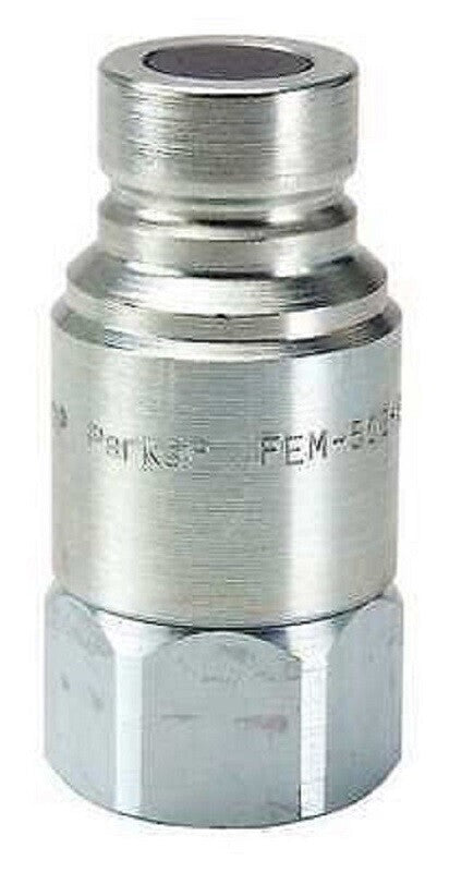 DURAFORCE Parker Coupler Body, 1/2-14, 1/2 In. Body, Steel FEM-502-8FP