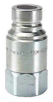 DURAFORCE Parker Coupler Body, 1/2-14, 1/2 In. Body, Steel FEM-502-8FP