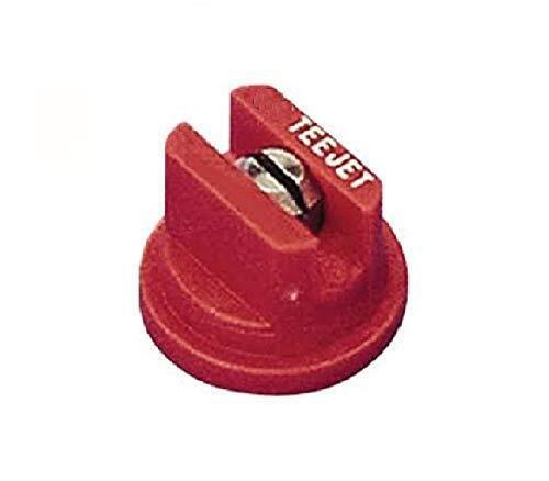 DURAFORCE TeeJet DG Even Flat Spray Tip Red 95° Polymer w/ SS Insert 0.4 GPM @ 40 PSI