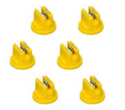 DURAFORCE Pack of 6 - TeeJet DG Even Flat Spray Tip Yellow 95° Polymer w/SS Insert Visiflo