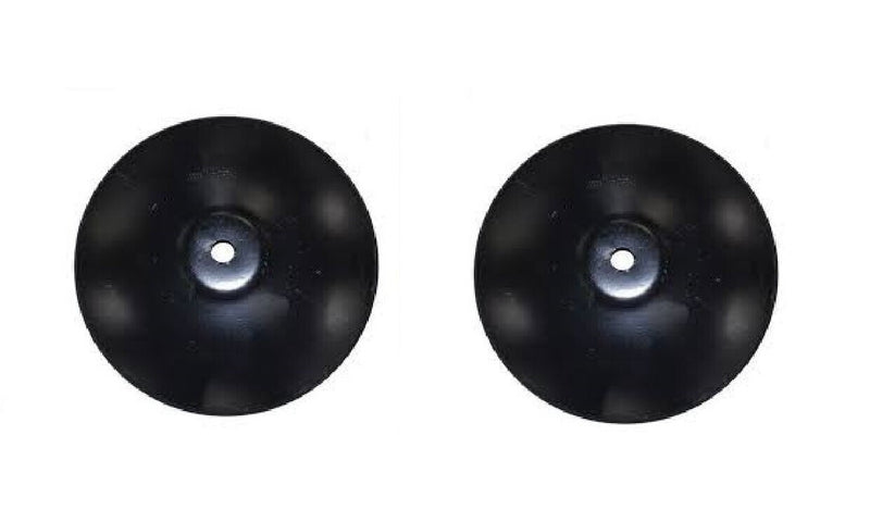 DURAFORCE 2 of 22" Smooth Disc Harrow Blades 1-1/2" Round Flat Center 6 Gauge 5 MM Thick