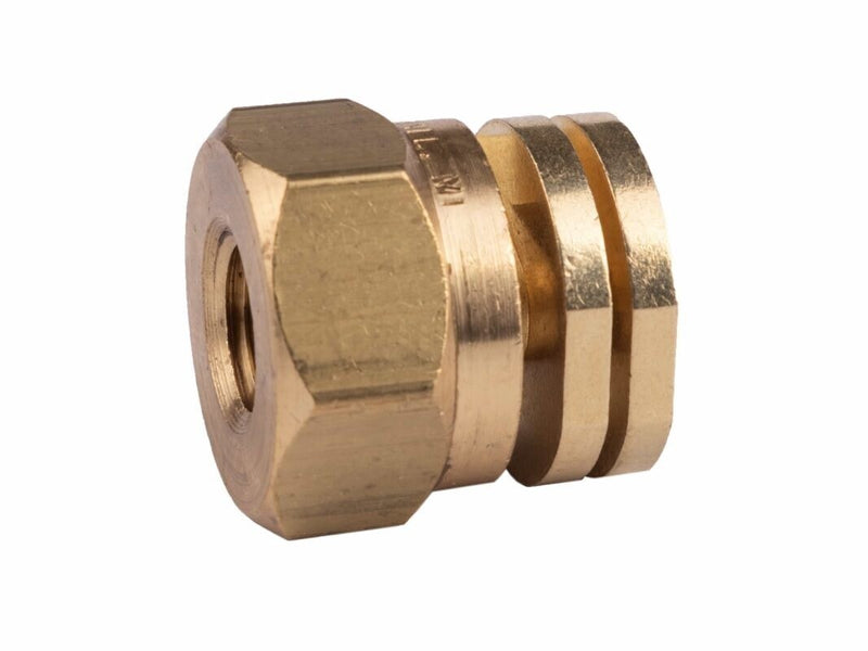 DURAFORCE Boomless Spray Nozzle 1/4" FPT 2 Orifice (90° & 180° Caps) 1 GPM @ 40 PSI 6560-1