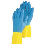 DURAFORCE 5 Pair of Majestic Large Neoprene Over Latex Chemical Resistant Gloves 4055
