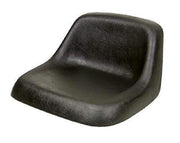 DURAFORCE Deluxe Low-Back Lawn & Garden Seat 18.5" Wide x 9.84" Tall x 16.14 Depth - Black
