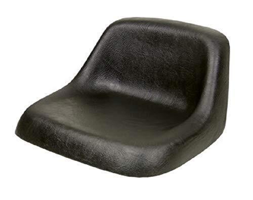 DURAFORCE Deluxe Low-Back Lawn & Garden Seat 18.5" Wide x 9.84" Tall x 16.14 Depth - Black