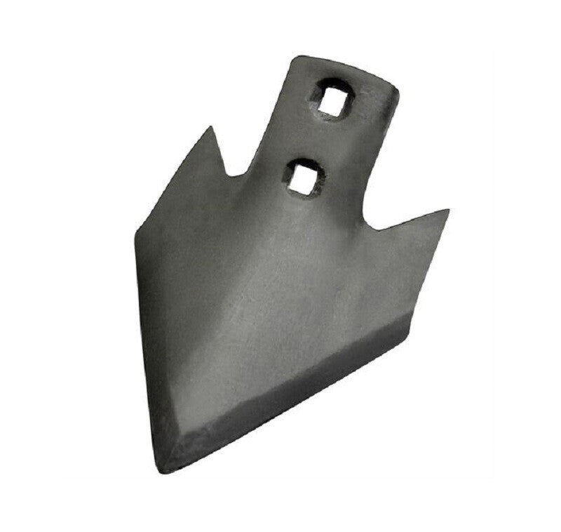 DURAFORCE Field Cultivator Sweep 6" x 6 MM (0.236") Thickness w/ 2 - 7/16" Bolt Holes