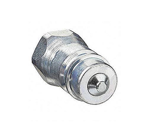 DURAFORCE Parker Hydraulic Male Coupler Nipple 1/2" - 14 w/ 1/2" Steel Body 8010-4PDC