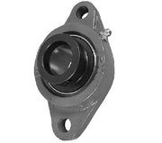 DURAFORCE 2 of 2-Bolt Cast Pillow Block Bearing Assemblies 3/4" Bore 3-17/32" Centers