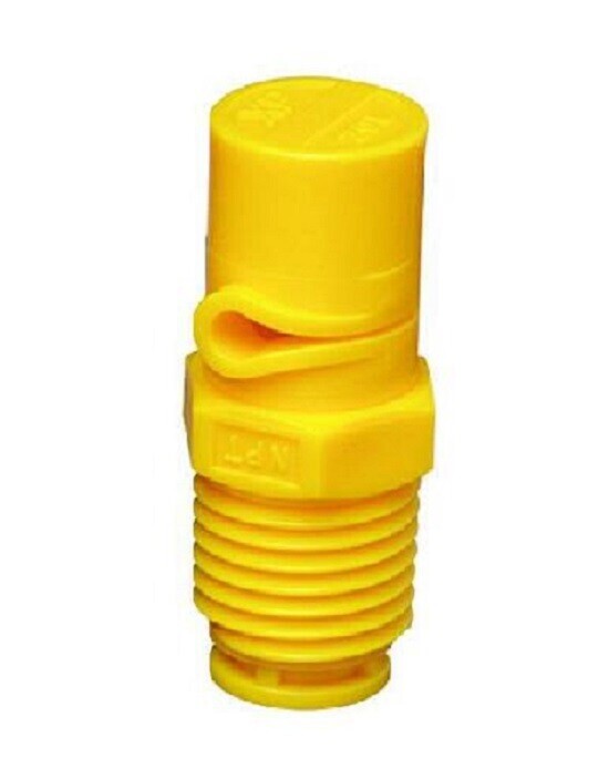 DURAFORCE XP Boomjet 1/4" MPT Polymer Spray Nozzle Left-Hand 20-60 PSI 1/4XP20L-VP