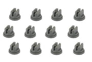 DURAFORCE Pack of 12 - TeeJet Flat Spray Tips Gray 80° Polymer 0.6 GPM @ 40 PSI TP8006VP