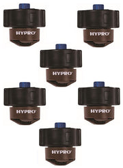 DURAFORCE 6 Hypro Guardian Air Twin Brown Polymer Spray Tips 110° Rated @ 0.50 GPM 40 PSI