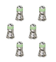 DURAFORCE Pack of 6 - TeeJet Stainless Steel Wide Angle Spray Tips Rated 1.5 GPM @ 40 PSI