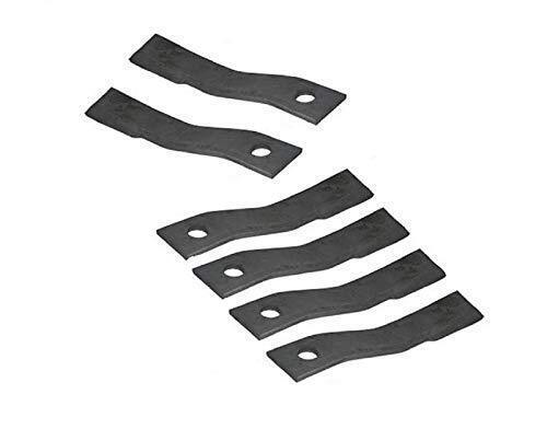 DURAFORCE Set of 6 Rotary Cutter Blades for Later Model HX20 & CX20 48577 - 48578