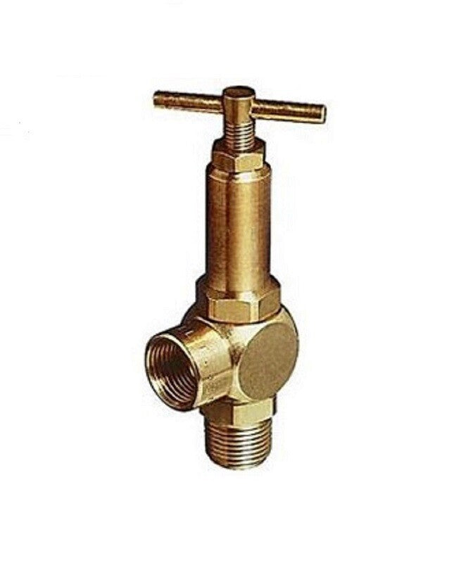 Pressure Relief/Regulating Brass Valve 1/4